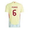 Officiële Voetbalshirt Spanje Mikel Merino 6 Uit EK 2024 - Heren